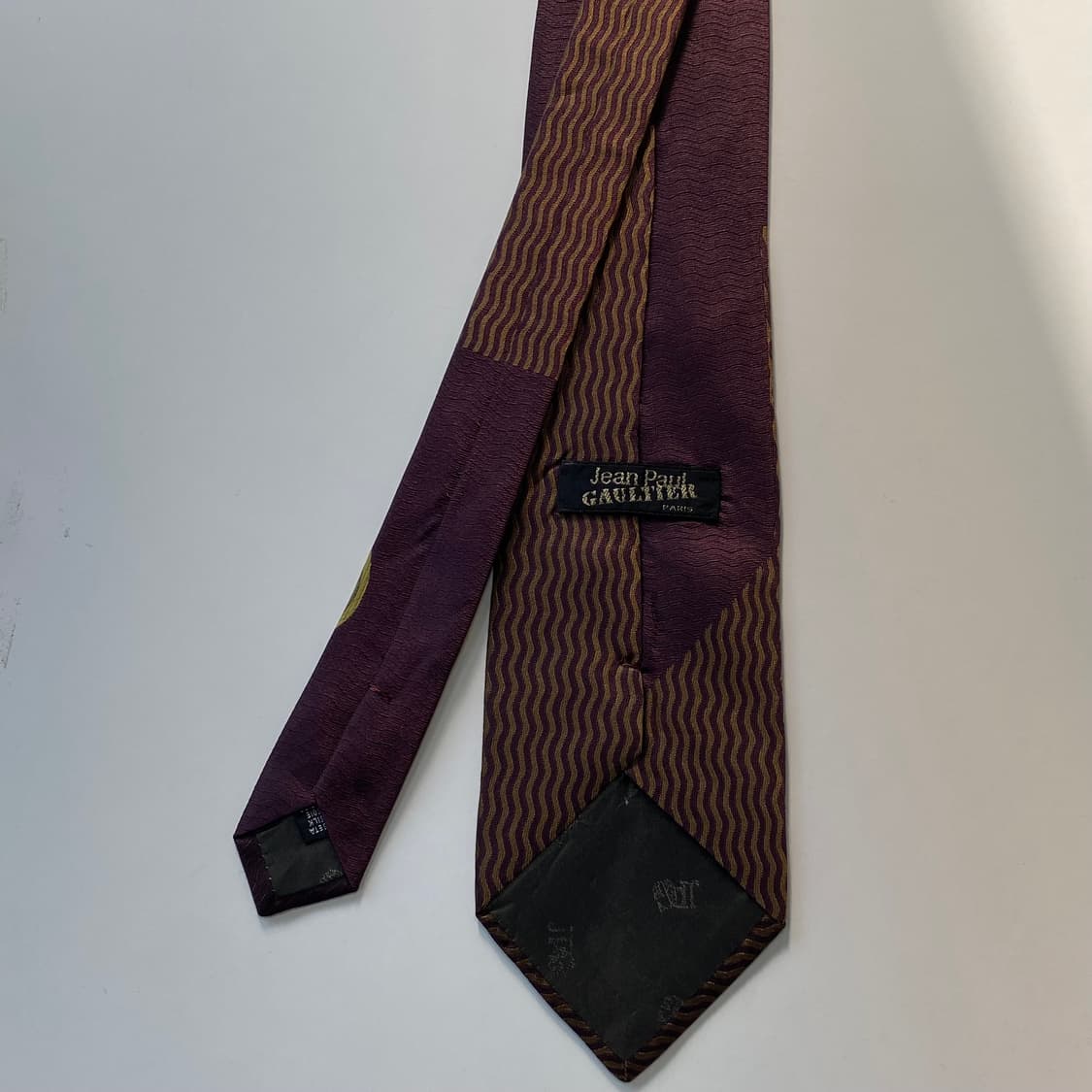 장폴고티에 Jean Paul Gaultier 로고  명품 정품넥타이 상품이미지4