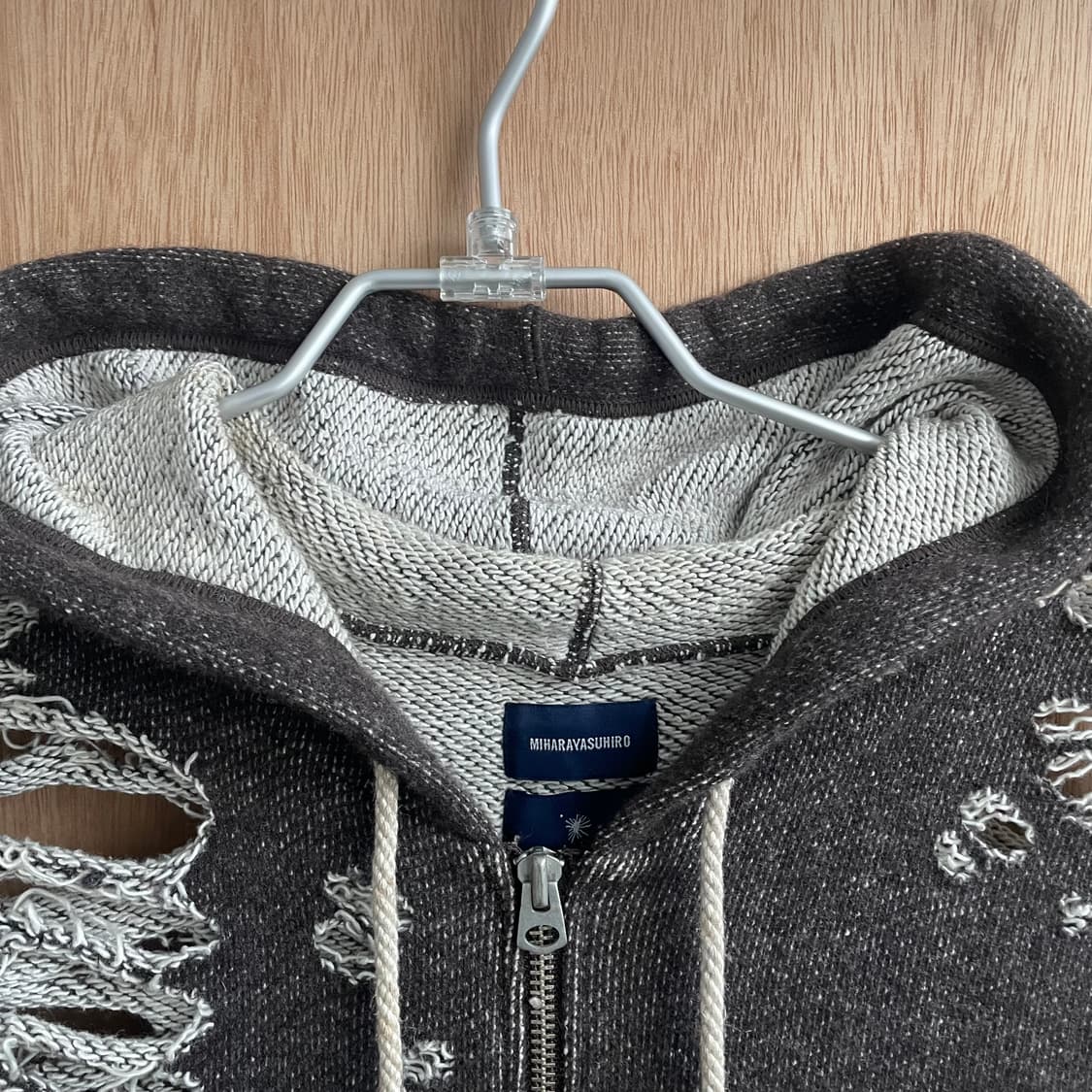 미하라야스히로 데미지 후드집업 상품이미지4