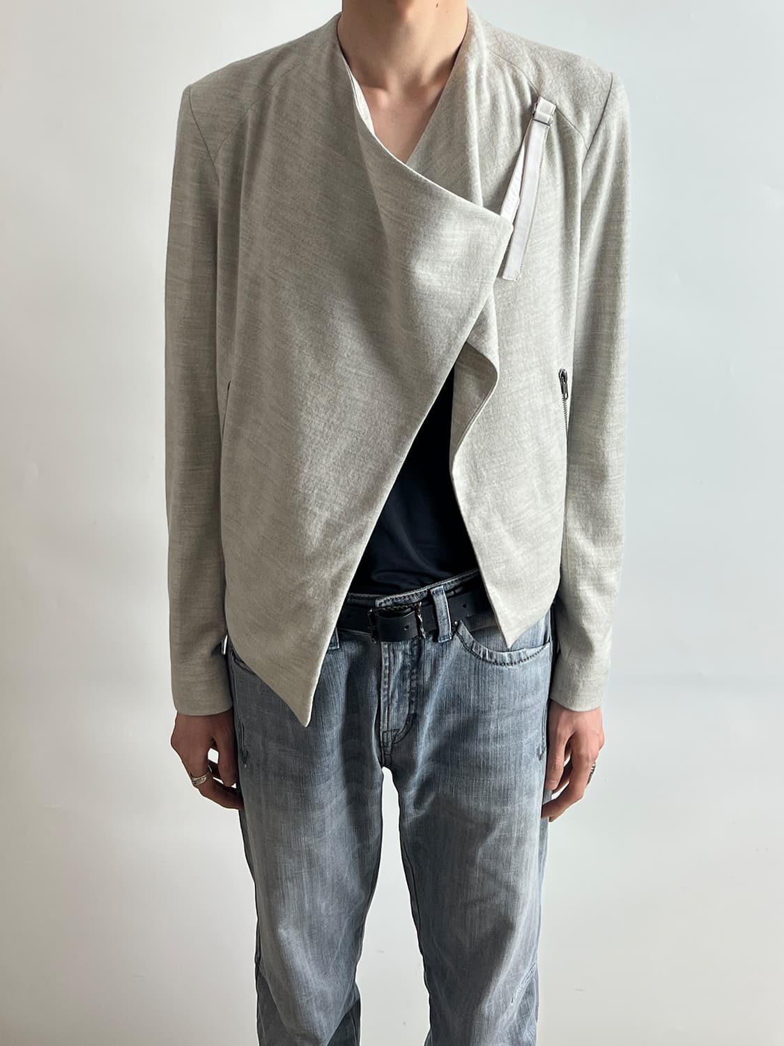 Helmut Lang (헬무트랭) 비대칭 울 자켓 상품이미지2