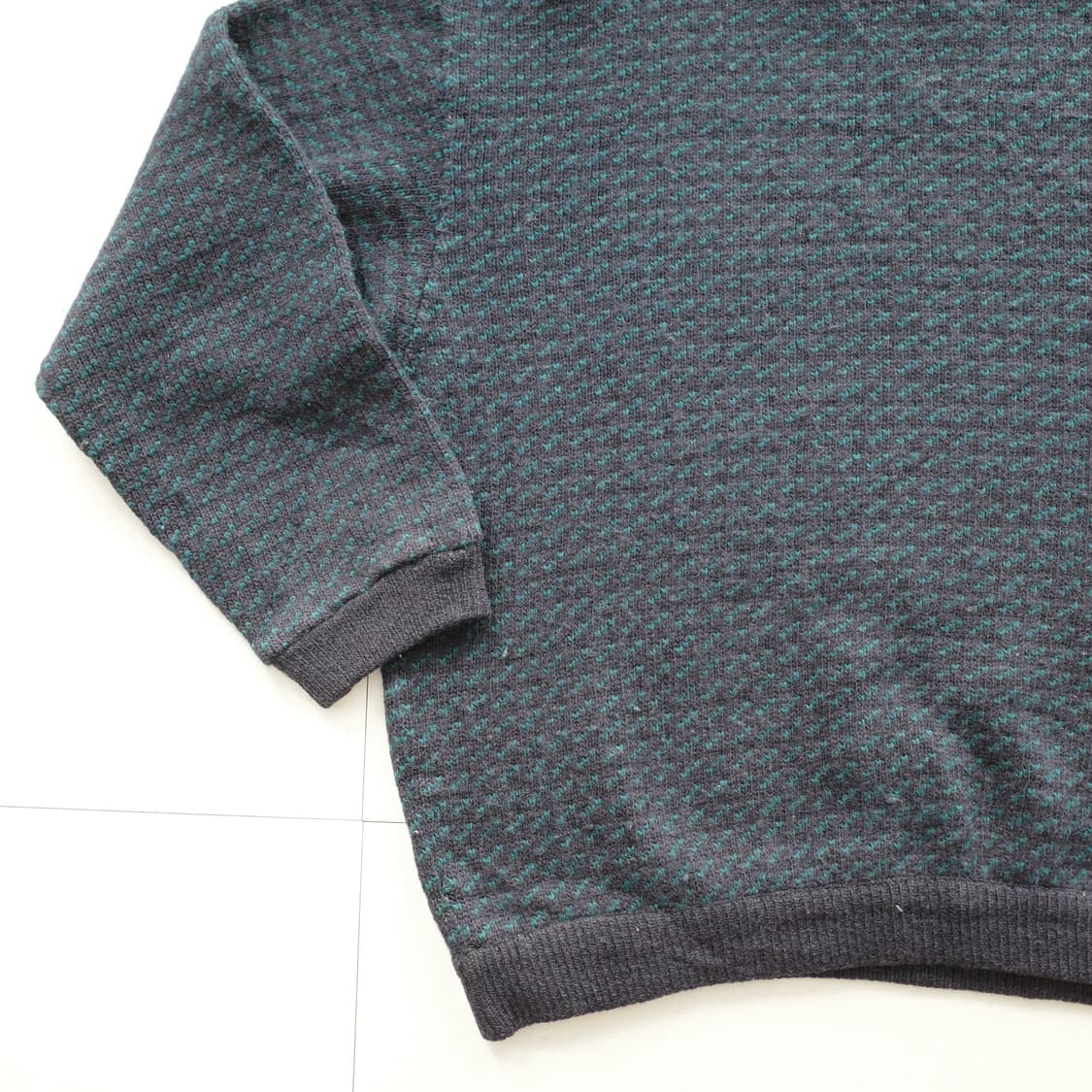 90s 버드아이 울 피셔맨 니트 (엘엘빈) 상품이미지9