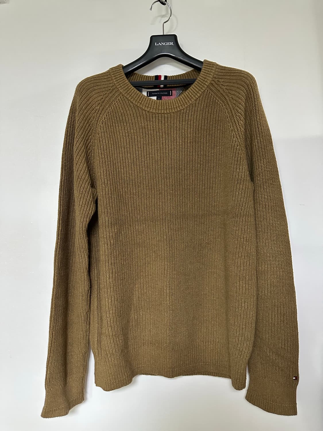 타미힐피거 브라운 니트 스웨터 상품이미지1