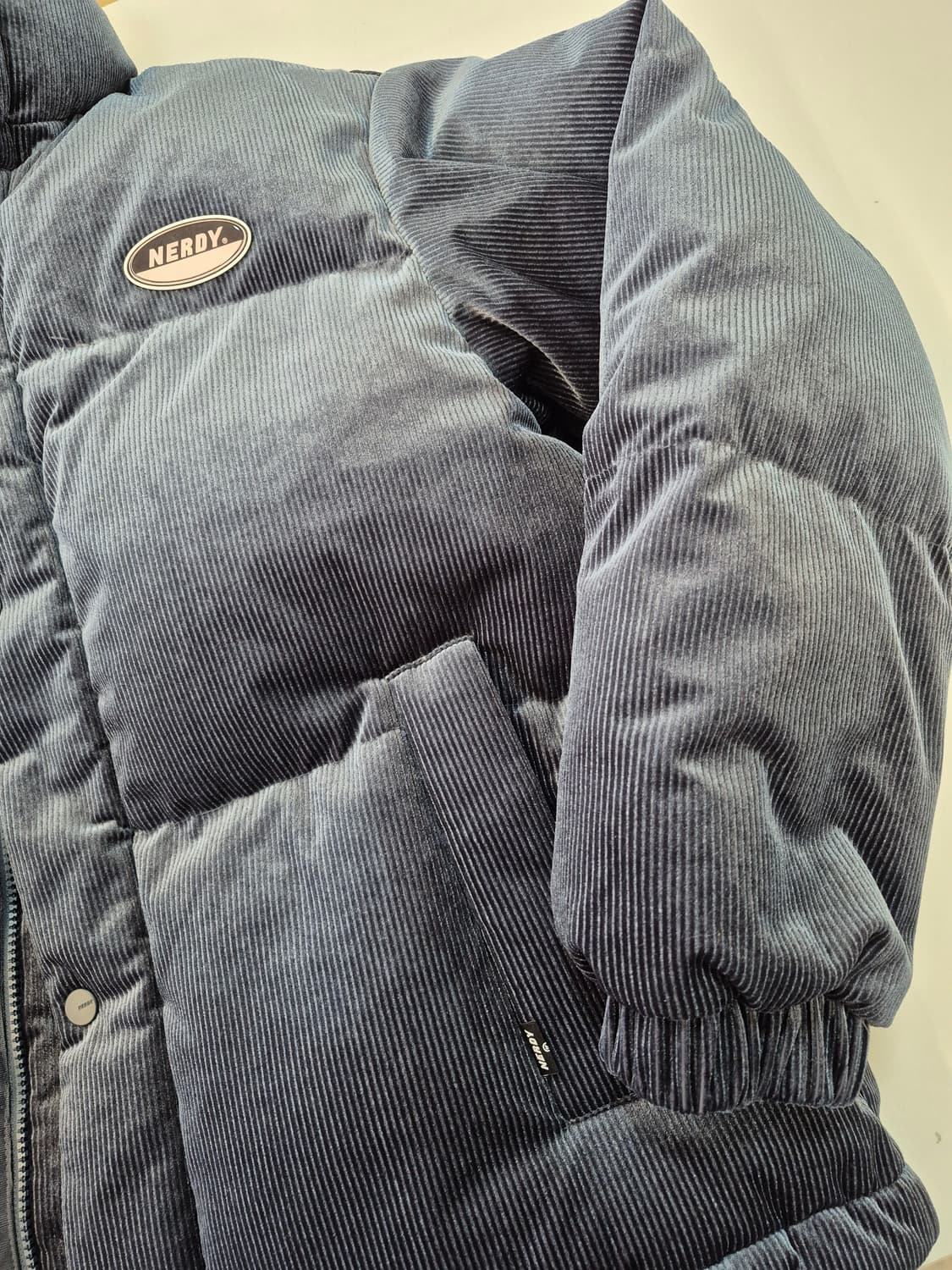 널디 큐드로이 벨벳 다운팡팡 패딩자켓 상품이미지7