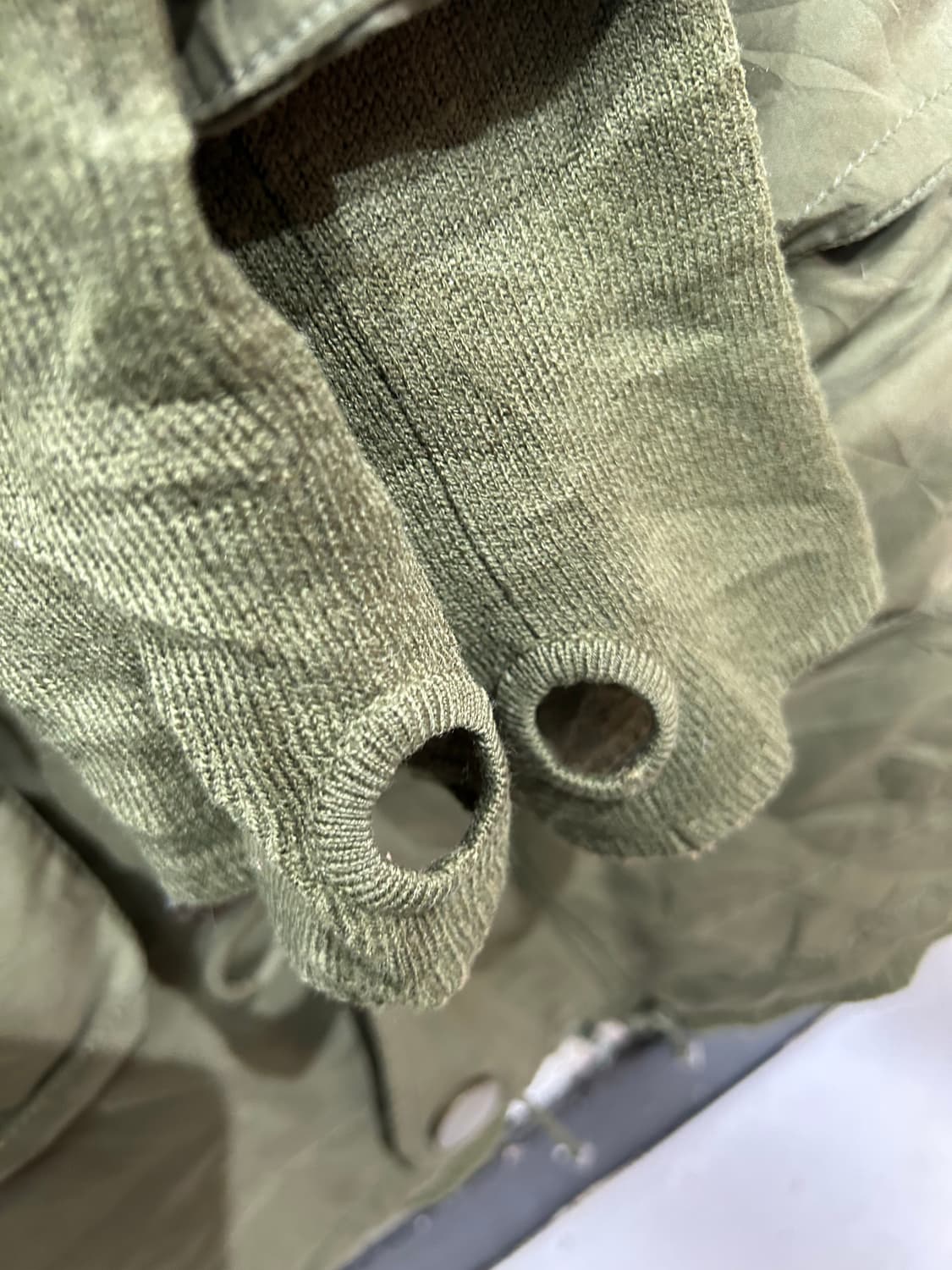 시슬리 y2k 울프죠 퍼 후드 자켓 S 상품이미지9