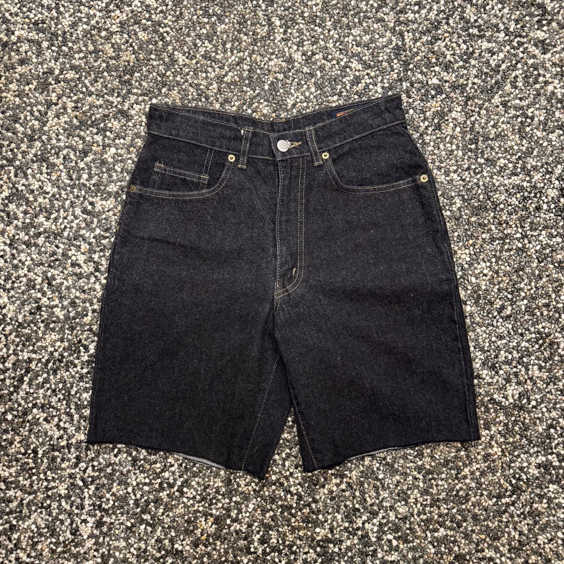 빅존 Big John 블랙 쇼트 데님 made in JAPAN (28) 상품이미지3
