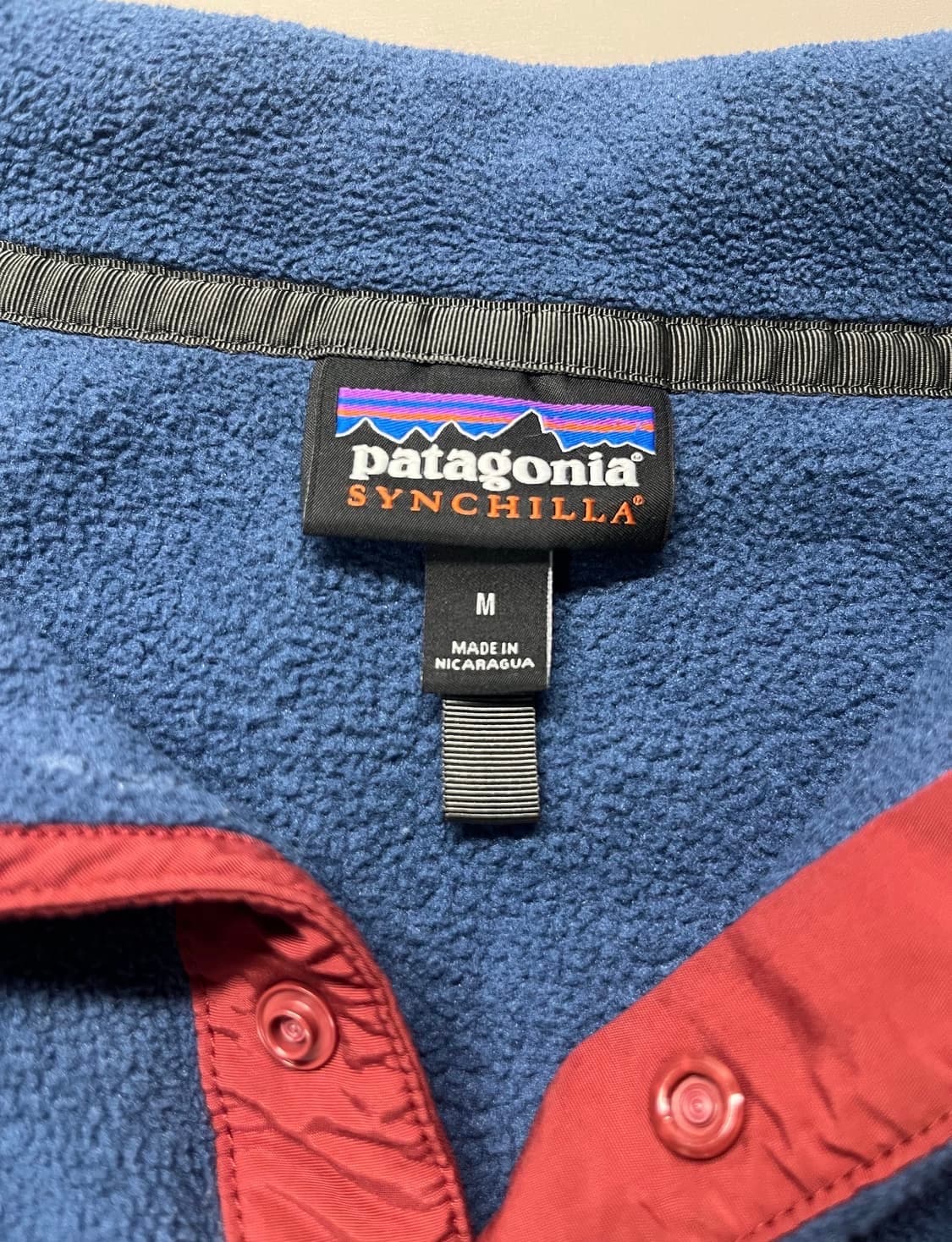 파타고니아 신칠라 블루레드 M 상품이미지3