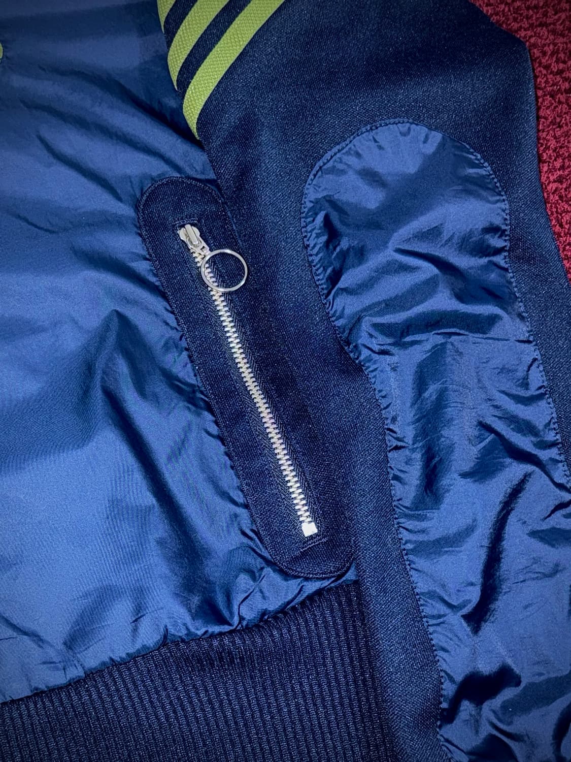 아디다스 우먼 트랙탑 져지 집업 네이비 90 상품이미지4