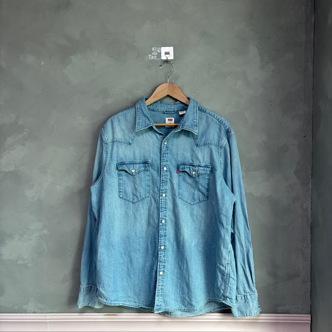 리바이스 웨스턴 데님 셔츠 상품이미지1