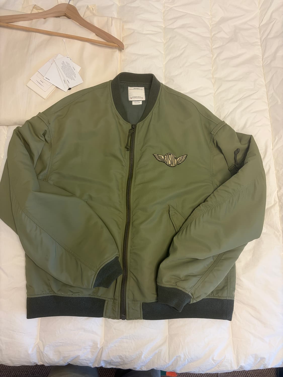 비즈빔 visvim THORSON 자켓 점퍼 올리브 그린  사이즈 5 상품이미지1