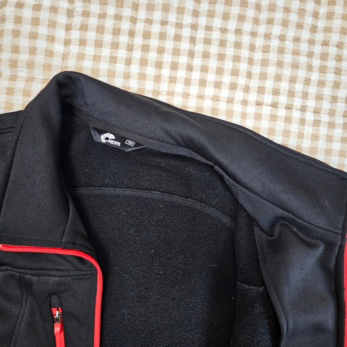 네파 기모 간절기 집업자켓 남자100~105 상품이미지7