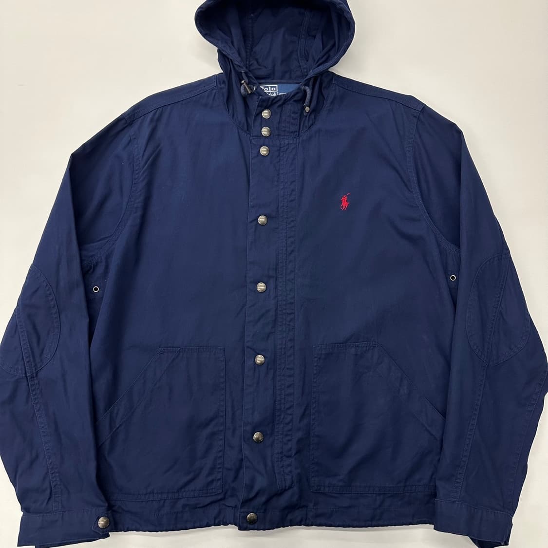 폴로랄프로렌 코튼 네이비 후드 자켓 상품이미지4