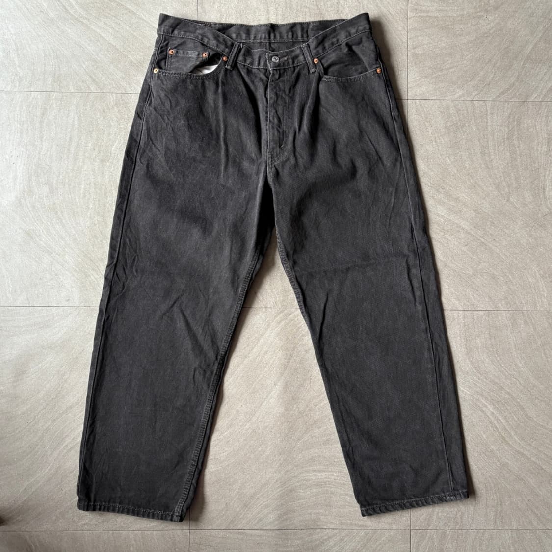 리바이스 정품 550 데님 블랙 팬츠 바지 상품이미지1