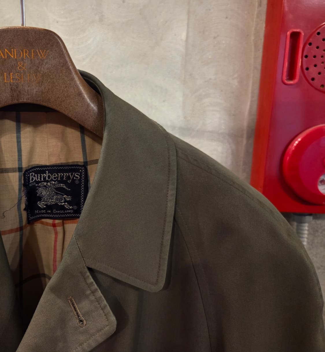 버버리 래글런코트 상품이미지7