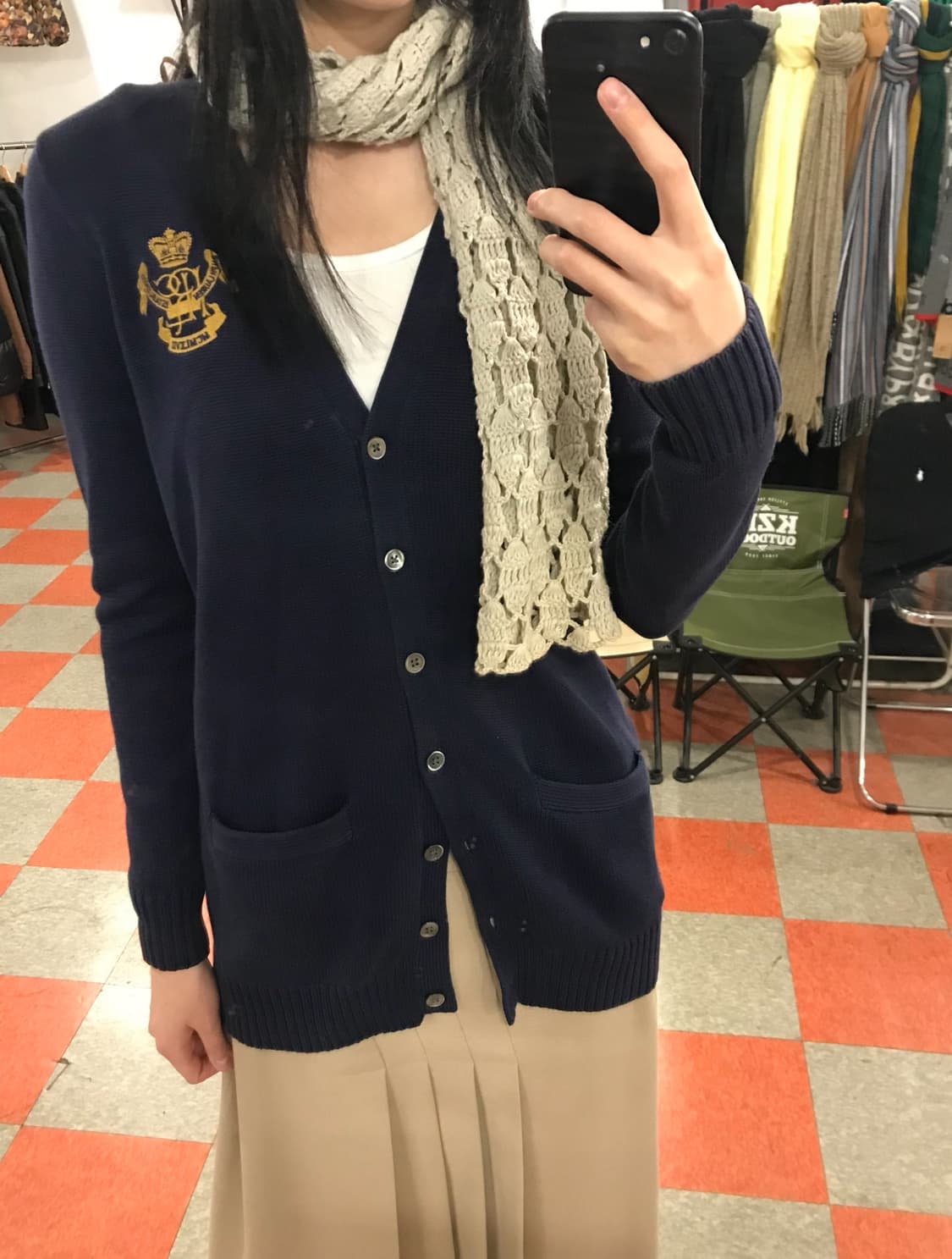 폴로 니트가디건 상품이미지1