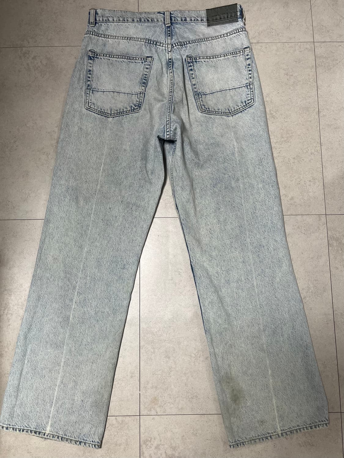 아워레가시 써드컷 연청 데님 상품이미지4