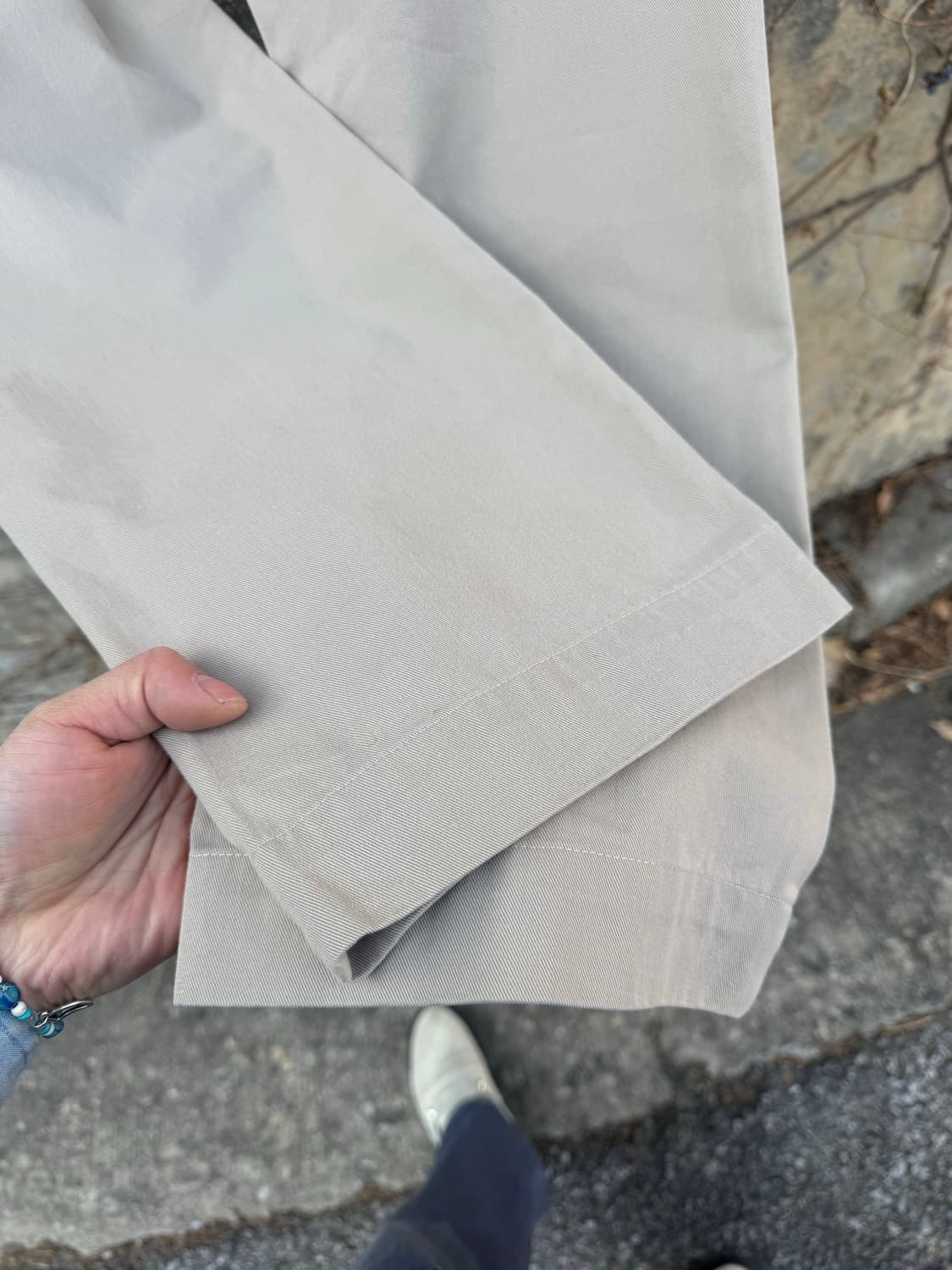 90s 폴로 랄프로렌 빈티지 치노 팬츠 면바지 베이지 여성 28-30 상품이미지8