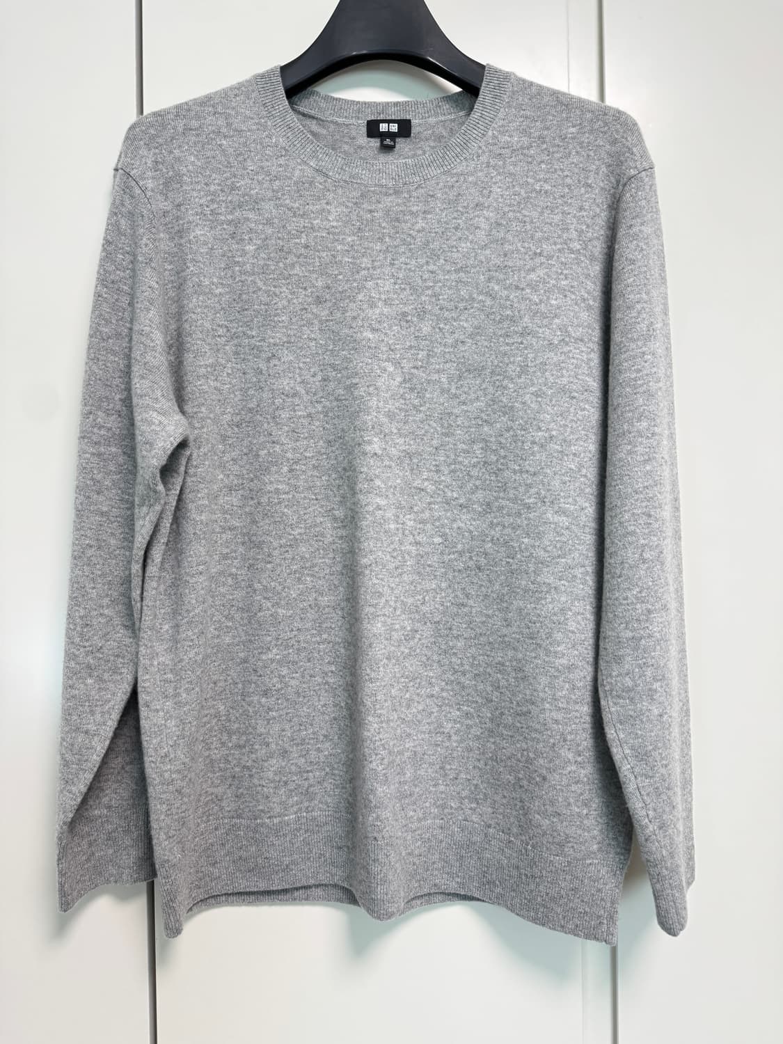 유니클로 캐시미어 니트 03그레이 xl 상품이미지1