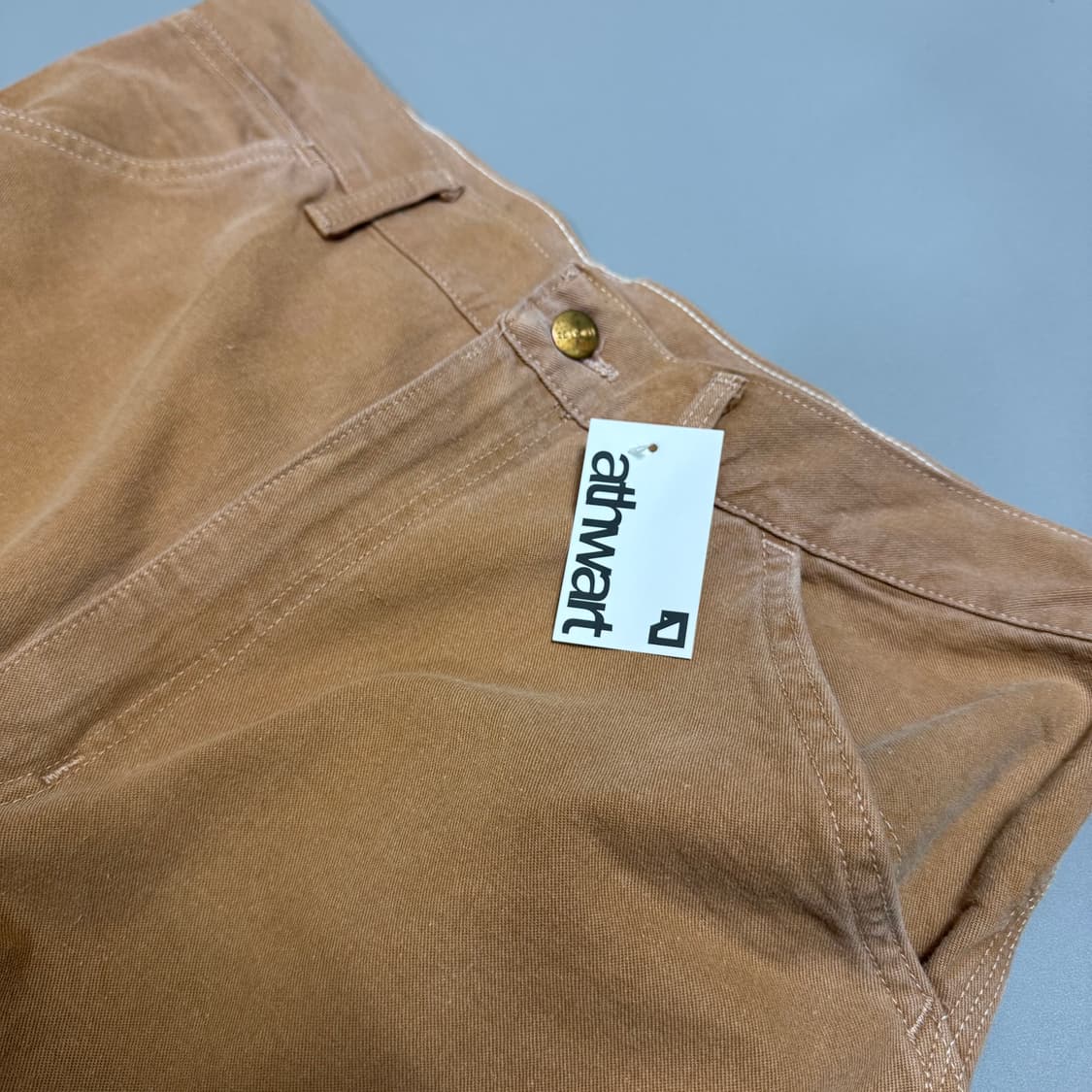 칼하트(Carhartt) 펌킨컬러 코튼 카펜터 워크 팬츠 상품이미지3