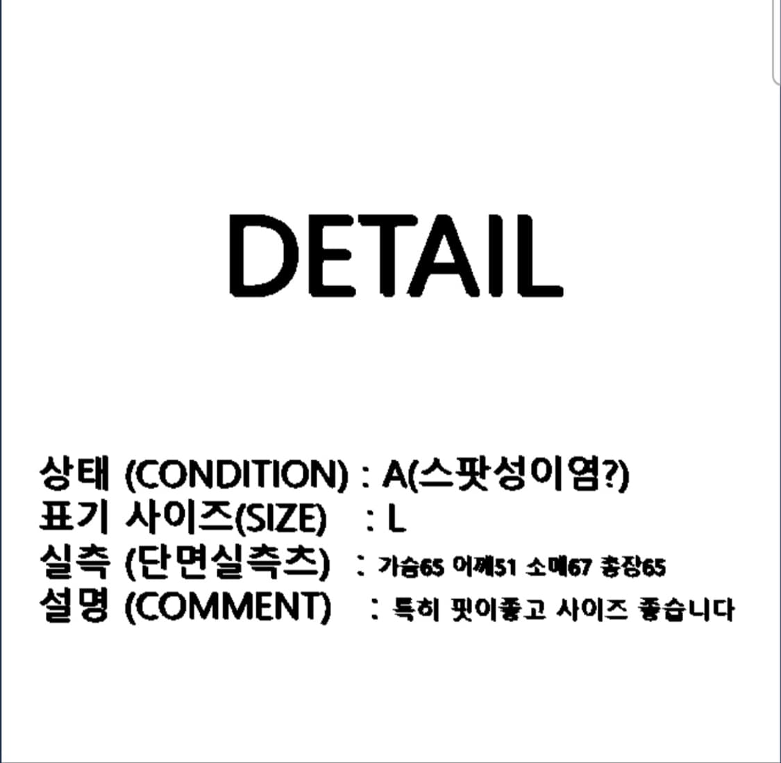 올세인츠 항공점퍼 플라이트 자켓 L N0331 상품이미지2