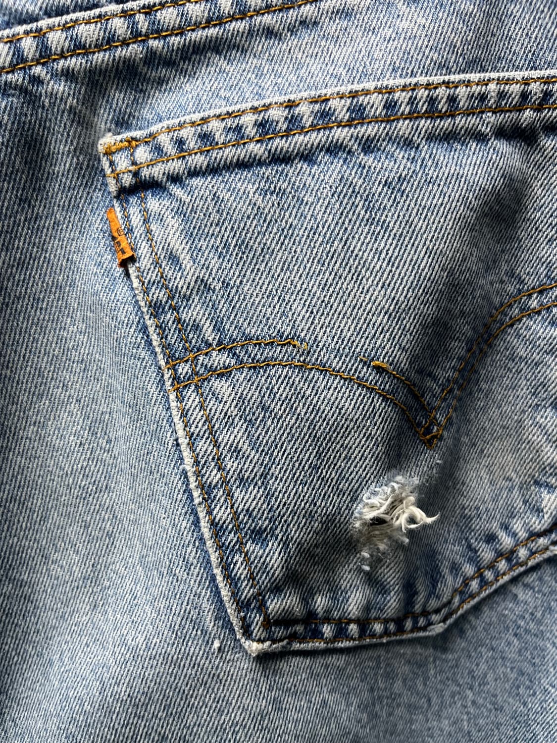 90s 리바이스 505 데님팬츠 (36/30) 상품이미지6