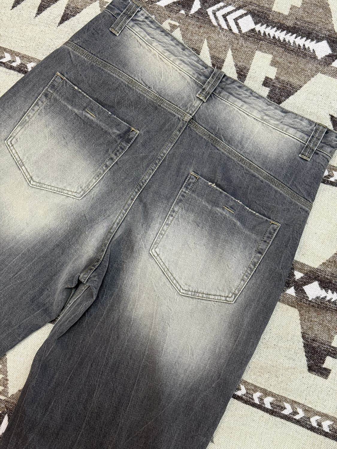 노운(noun)빈티지 워시드 데님 팬츠 상품이미지7