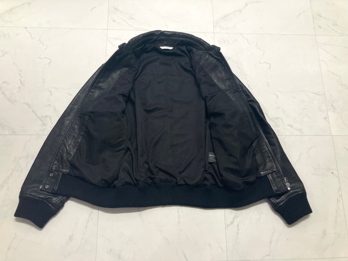 (거의 새것)자라 맨스 2026 신상 양가죽 A2 자켓 100-105 상품이미지4