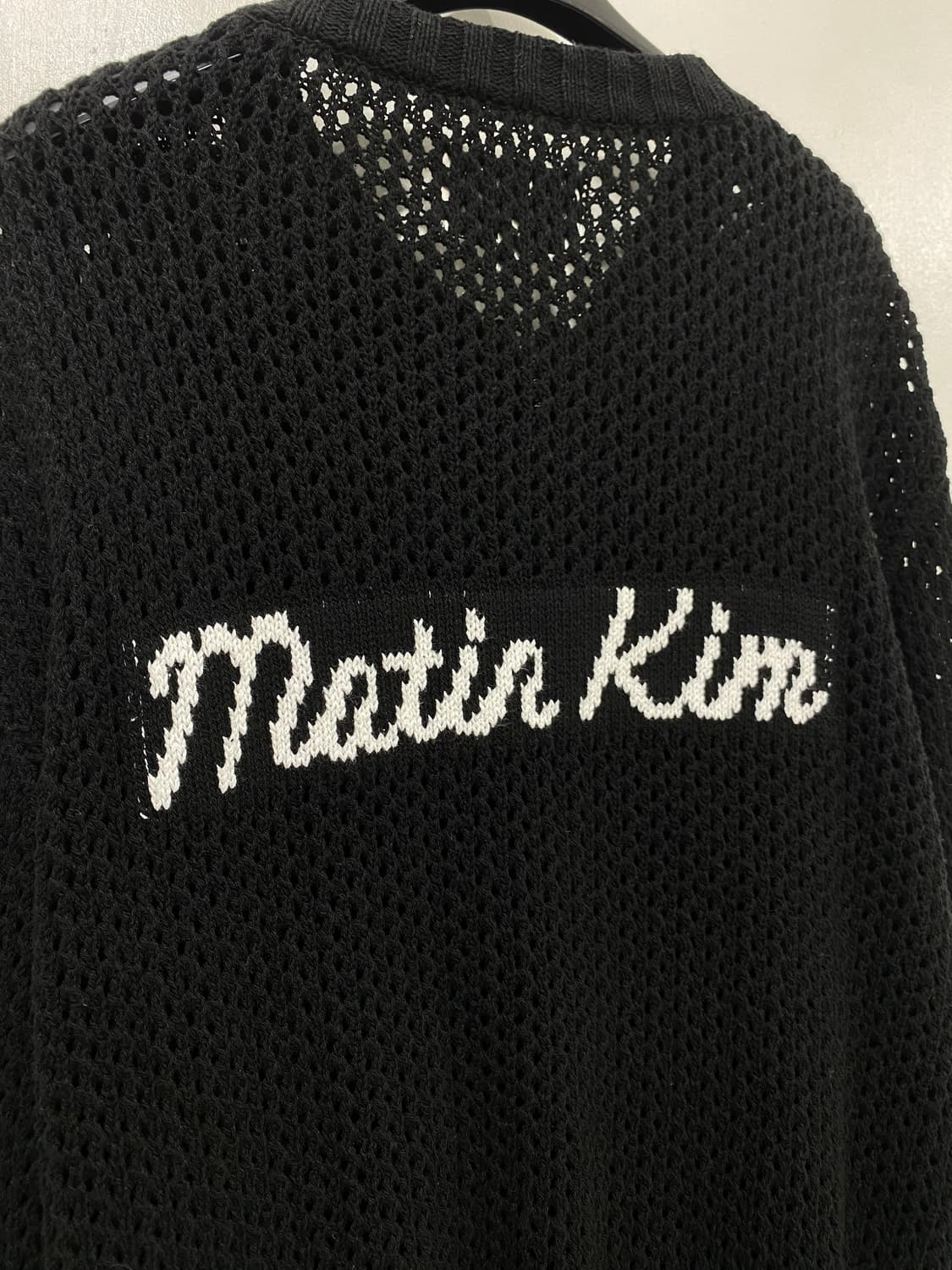 마뗑킴 백로고 니트집업 F 상품이미지6