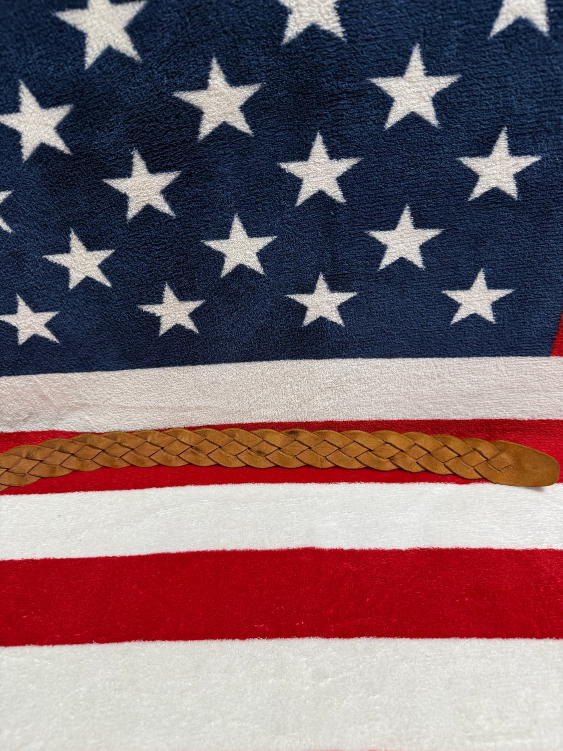 빈티지 브라운 위빙 레더벨트 Vintage Leather belt 상품이미지7