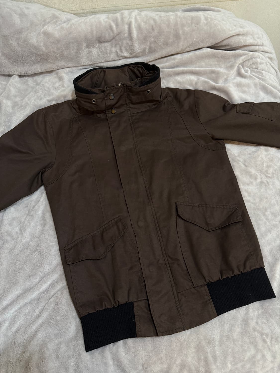 Vintage brown bomber jacket 상품이미지2