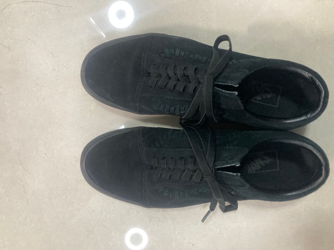 반스 올드스쿨 스웨이드 블랙 상품이미지1