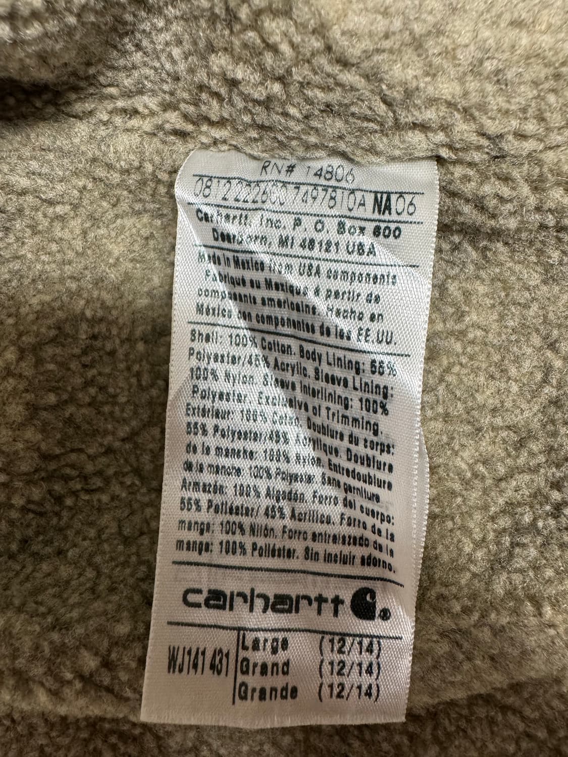 칼하트 시에라 wj141 431 large 상품이미지5