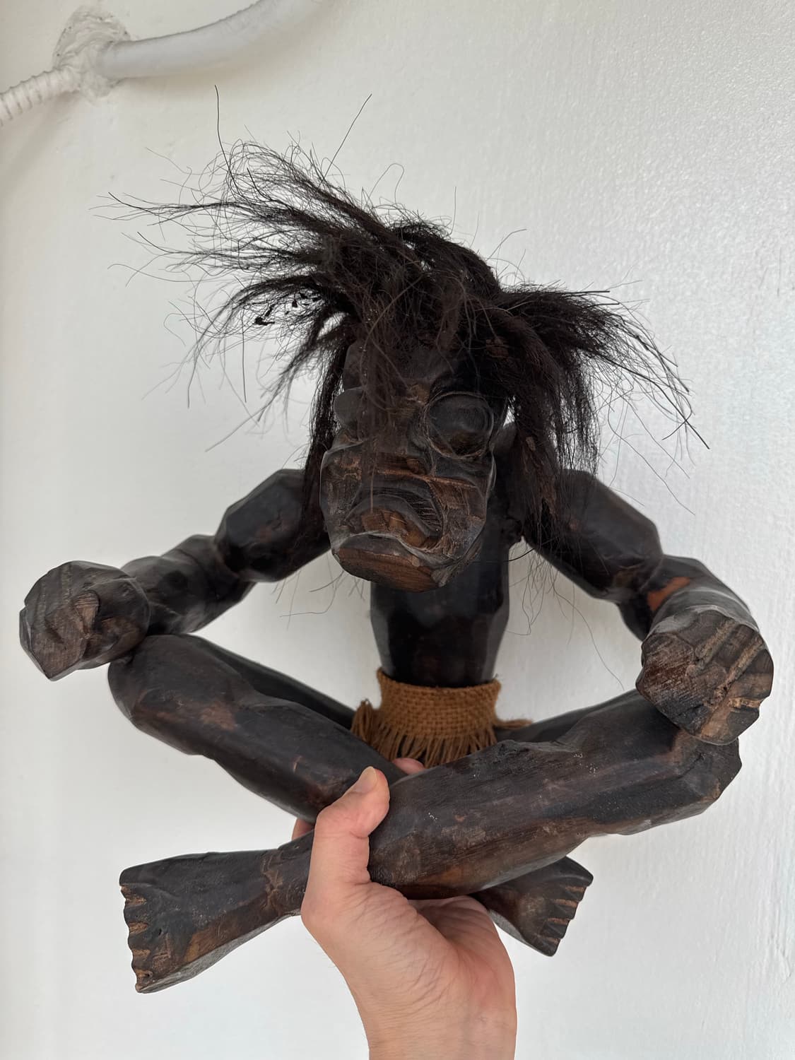 남태평양 피지 구매 목각인형 2개 일괄 상품이미지1