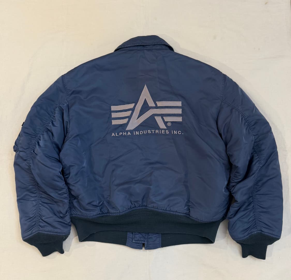 90s 알파인더스트리 CWU-45/P 플라이트 항공점퍼 상품이미지6