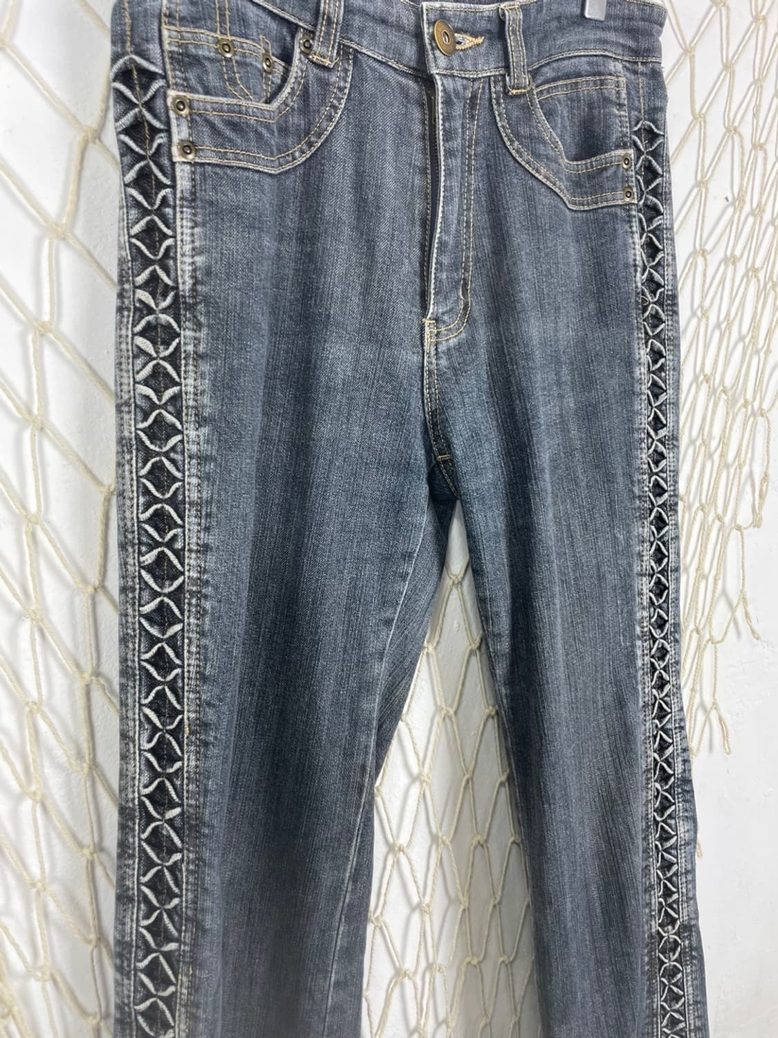 Grey Pleats Denim 상품이미지6