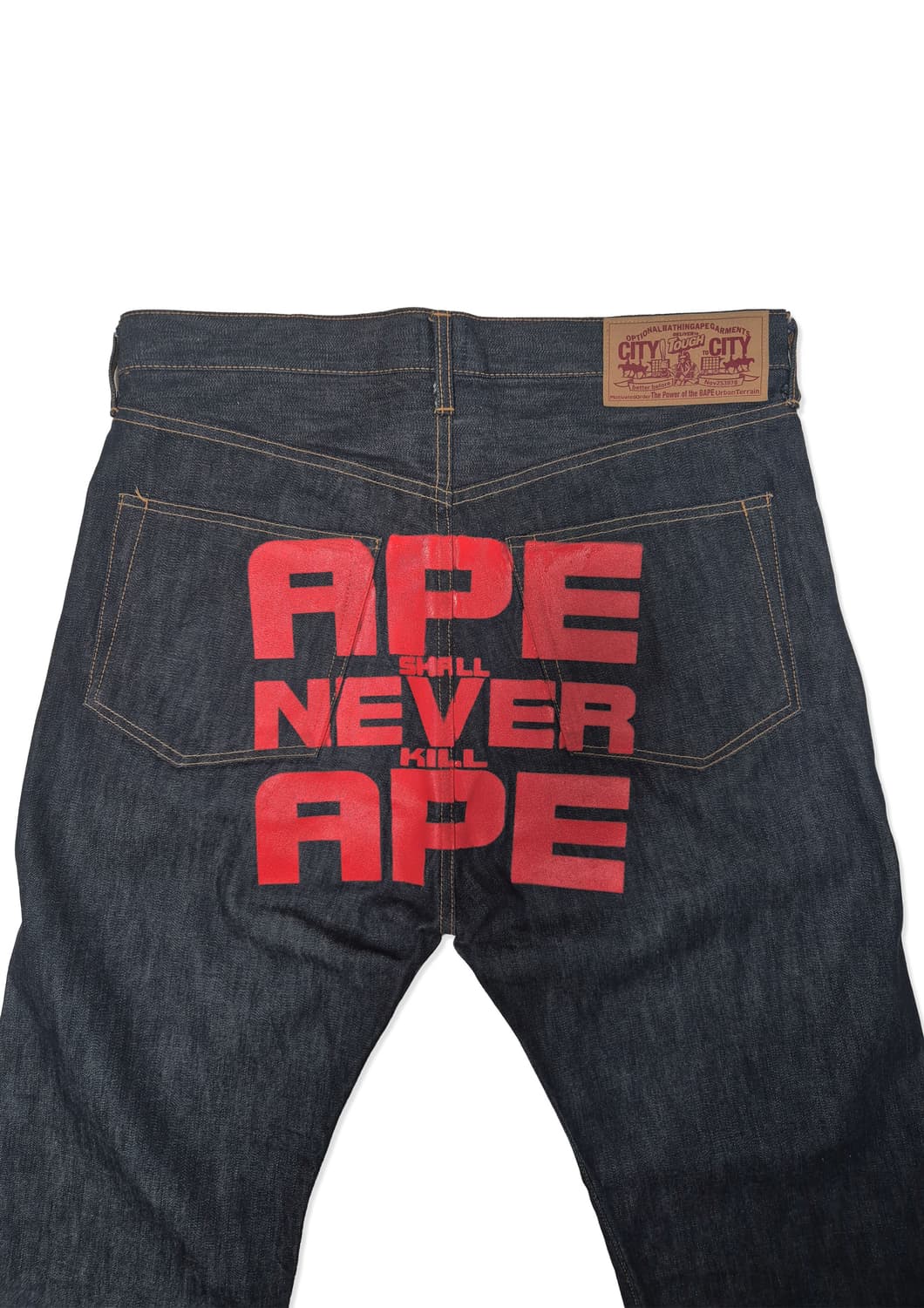 00s Bape ASNKA 셀비지 데님 (니고 본인기) 상품이미지1