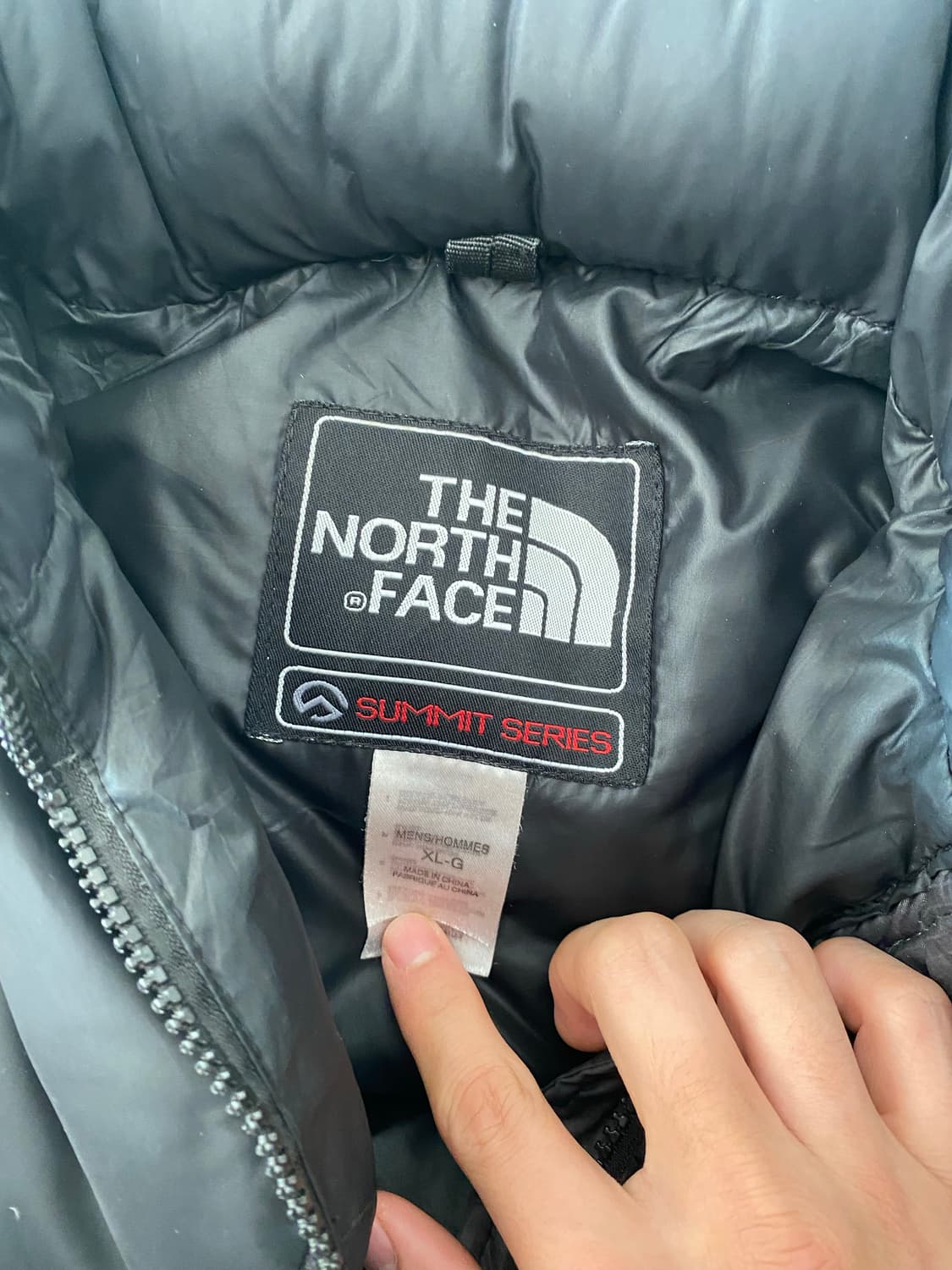 노스페이스 눕시 900 그레이 XL 상품이미지3