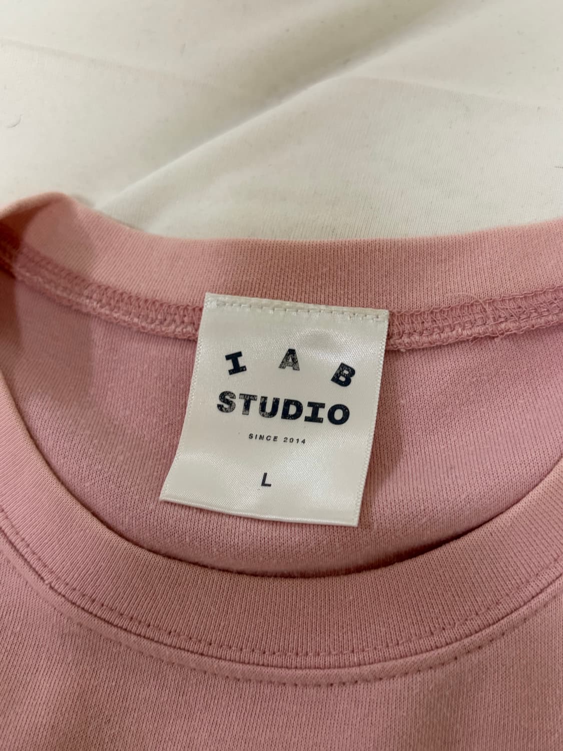 IAB STUDIO x Worksout Sand Pink T-Shirt 상품이미지7