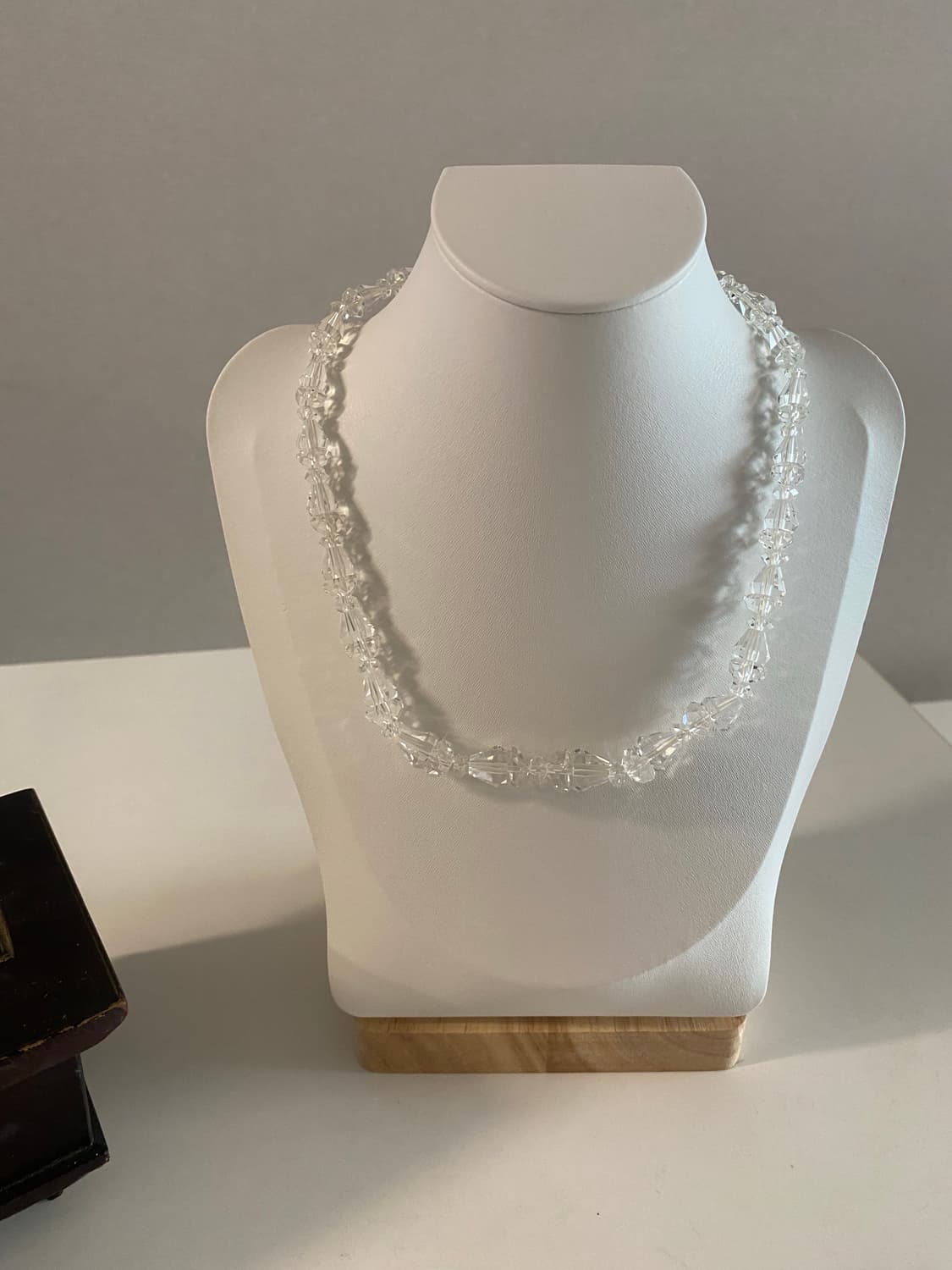크리스탈 비즈 실버 목걸이 빈티지 주얼리 상품이미지10