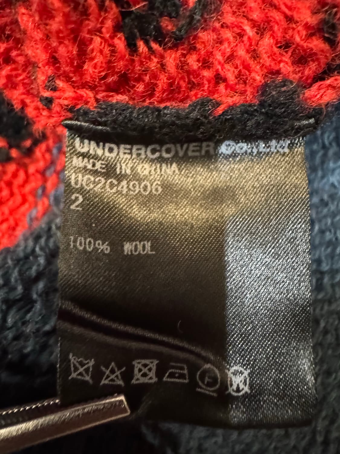[2] 언더커버 인타르시아 울 니트  상품이미지7