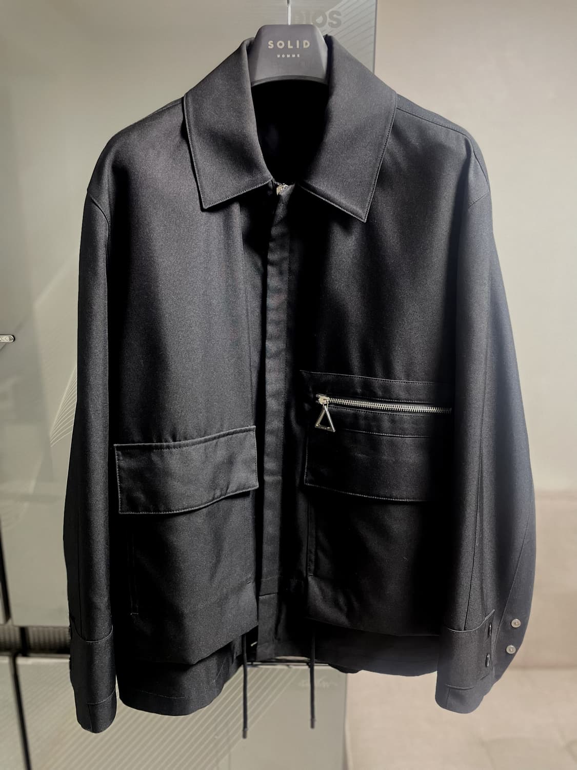 솔리드옴므 21 쉘파카 48사이즈 판매 상품이미지2