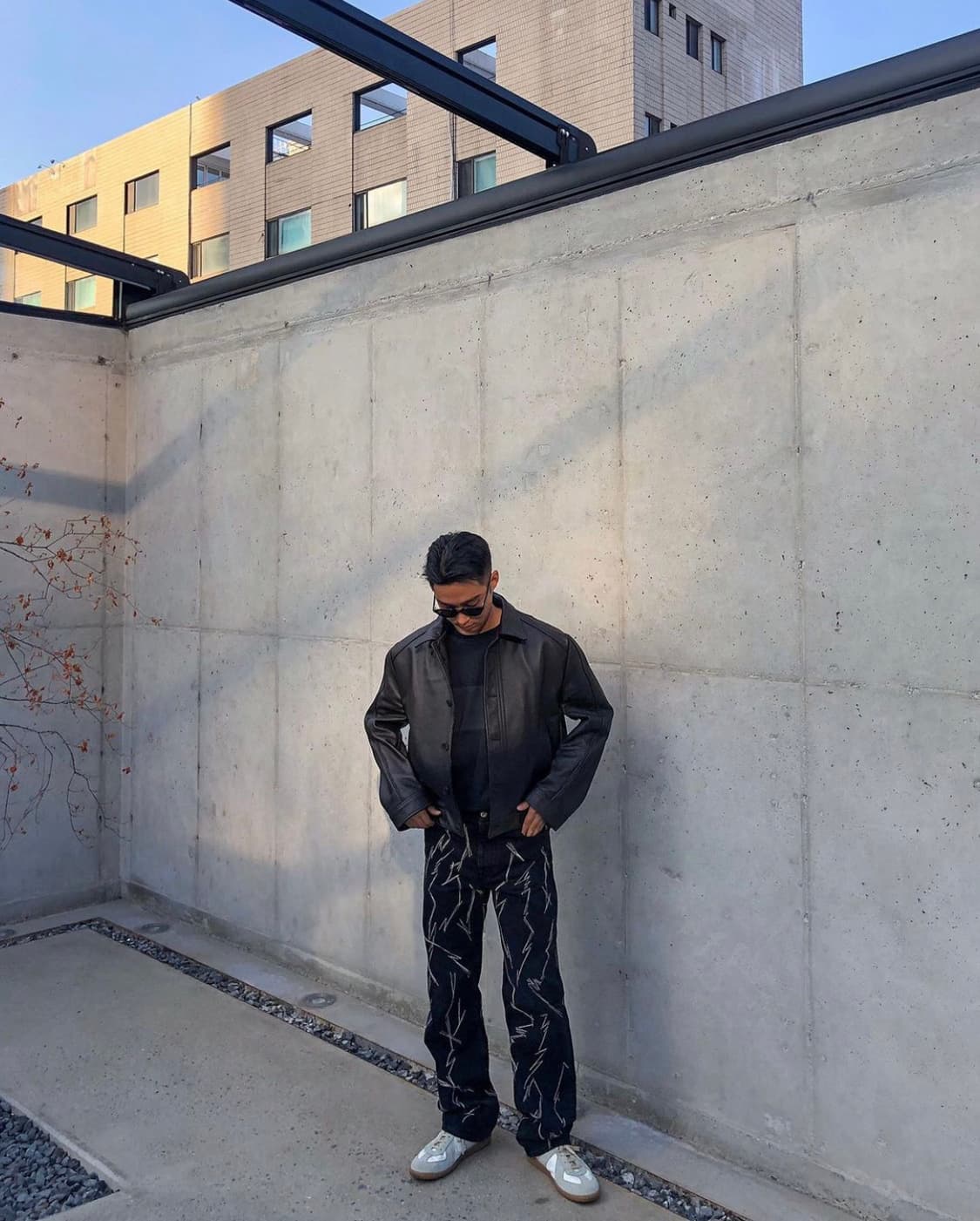 stu 20fw 래더자켓 다크브라운 상품이미지2