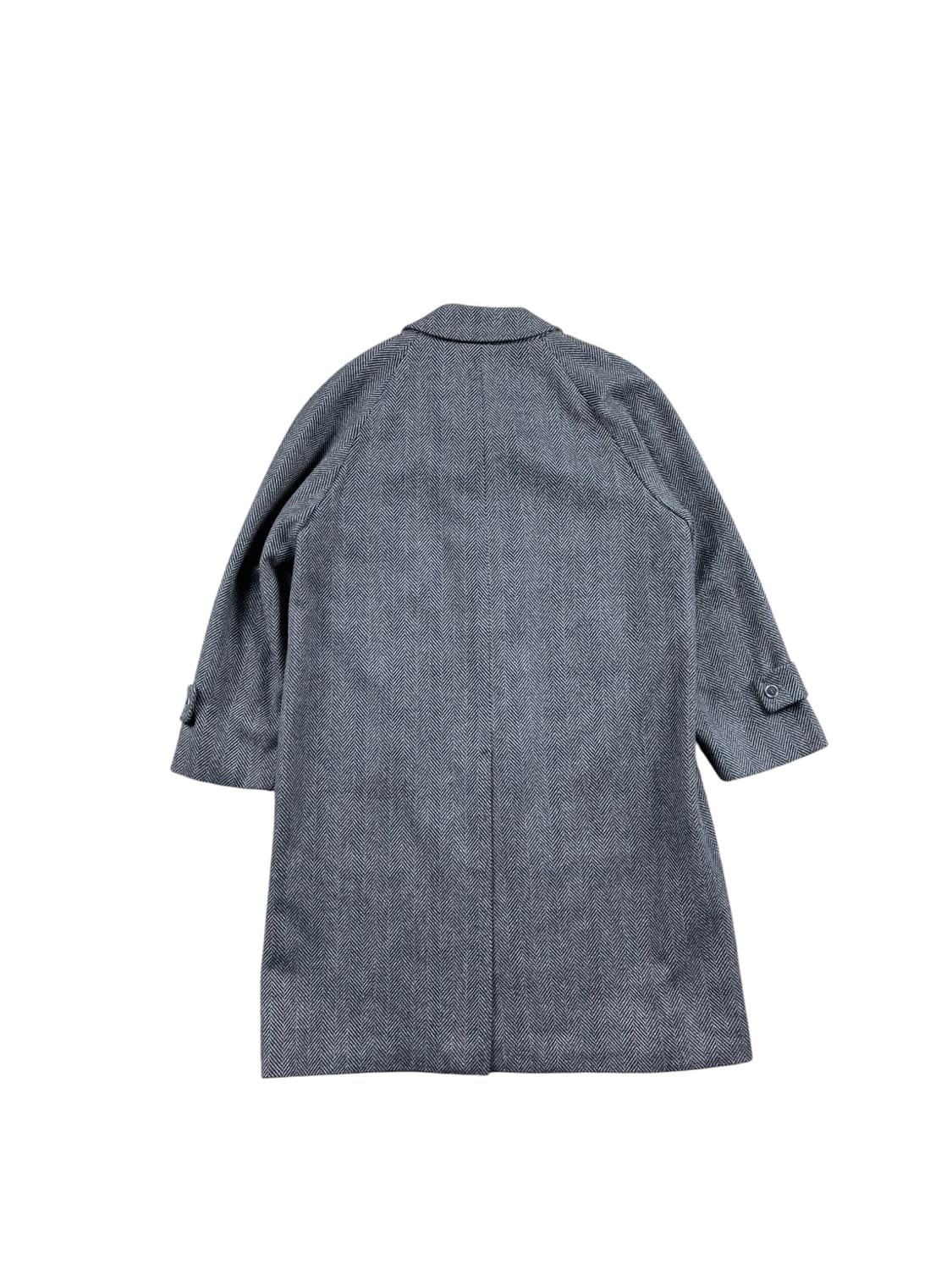 Vintage 패턴 울 코트  상품이미지4