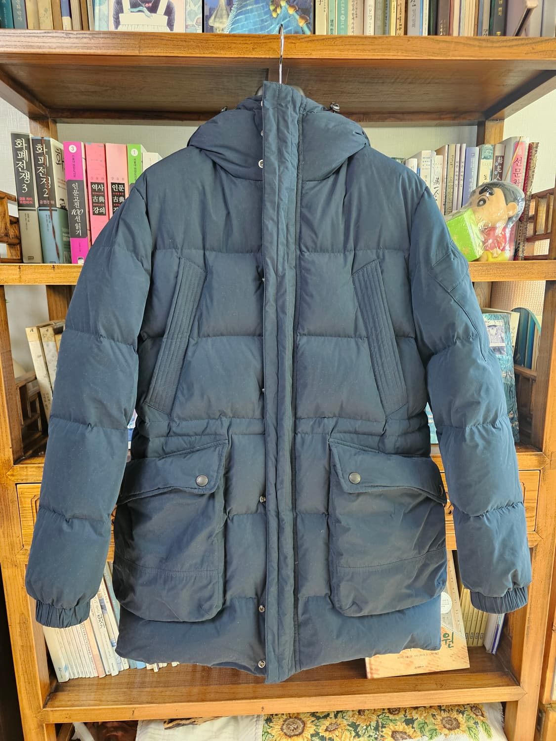씨피 CP컴퍼니 네이비 패딩 팔아요 롱패딩 다운 상품이미지3