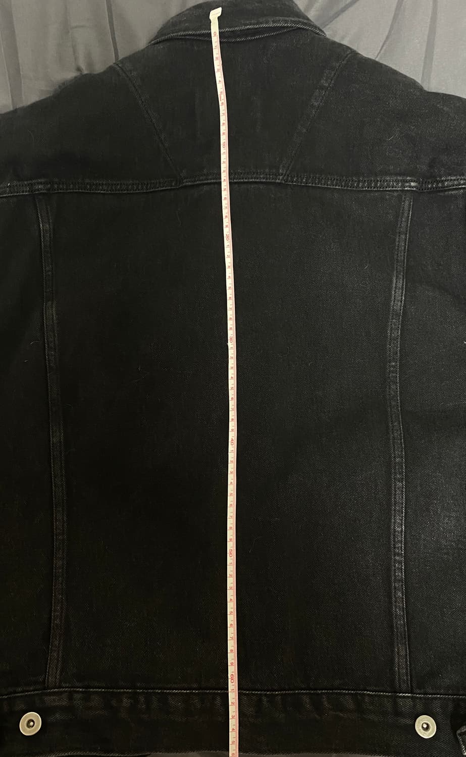 (XL)제로 XERO 트러커 데님 자켓 블랙 상품이미지7