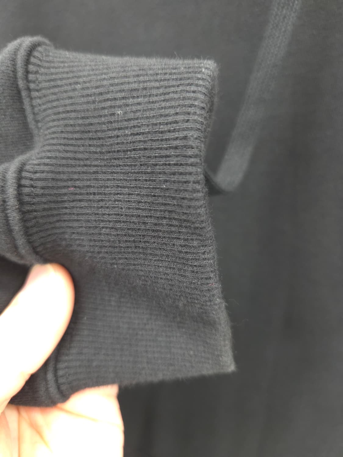 M 피스마이너스원 프라그먼트 Fragment 데이지 후드 블랙 상품이미지5