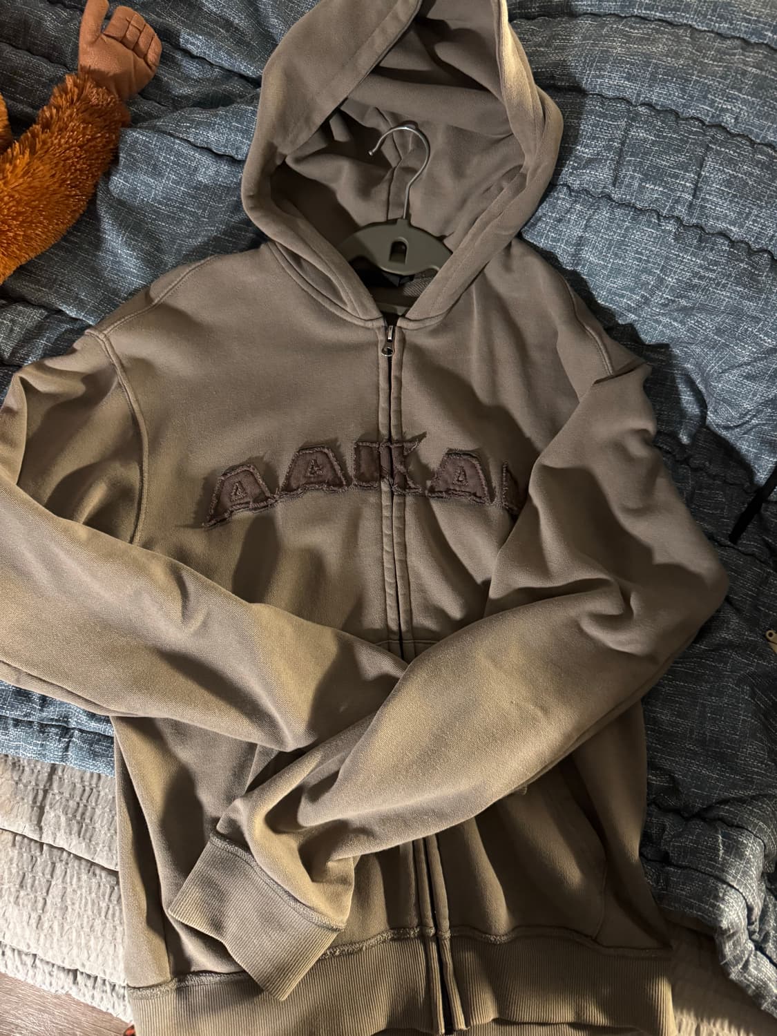 (2)아캄 워시드 로고 후드집업 상품이미지1