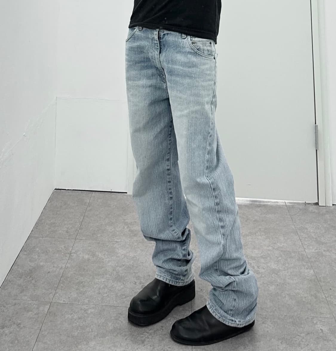 Vintage sagging denim pants 상품이미지4