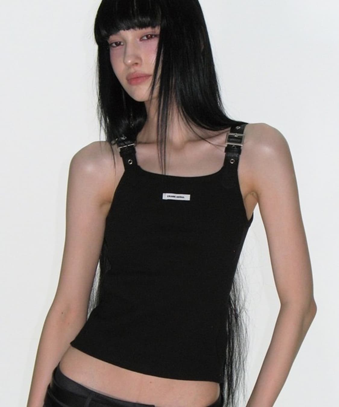 크랭크 CRANK RIBBED SLEEVELESS 새제품 상품이미지1