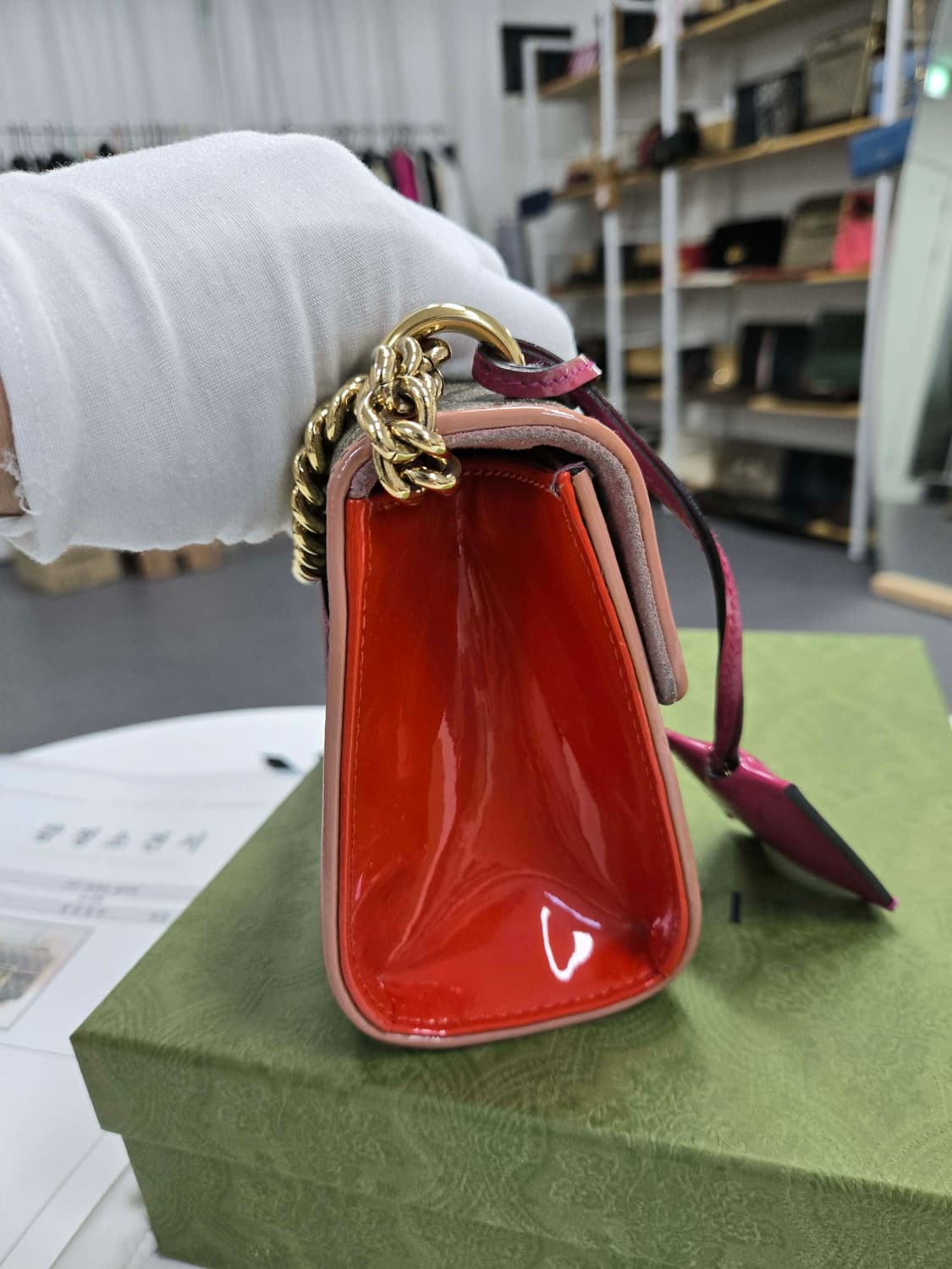 [40%할인] 구찌 패드락 숄더백 상품이미지4