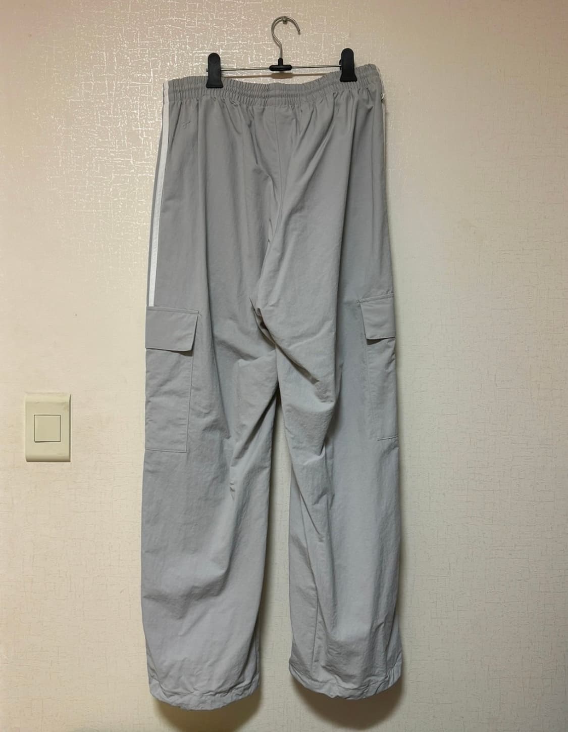 아디다스 카고 와이드 나일론 팬츠 L 상품이미지2