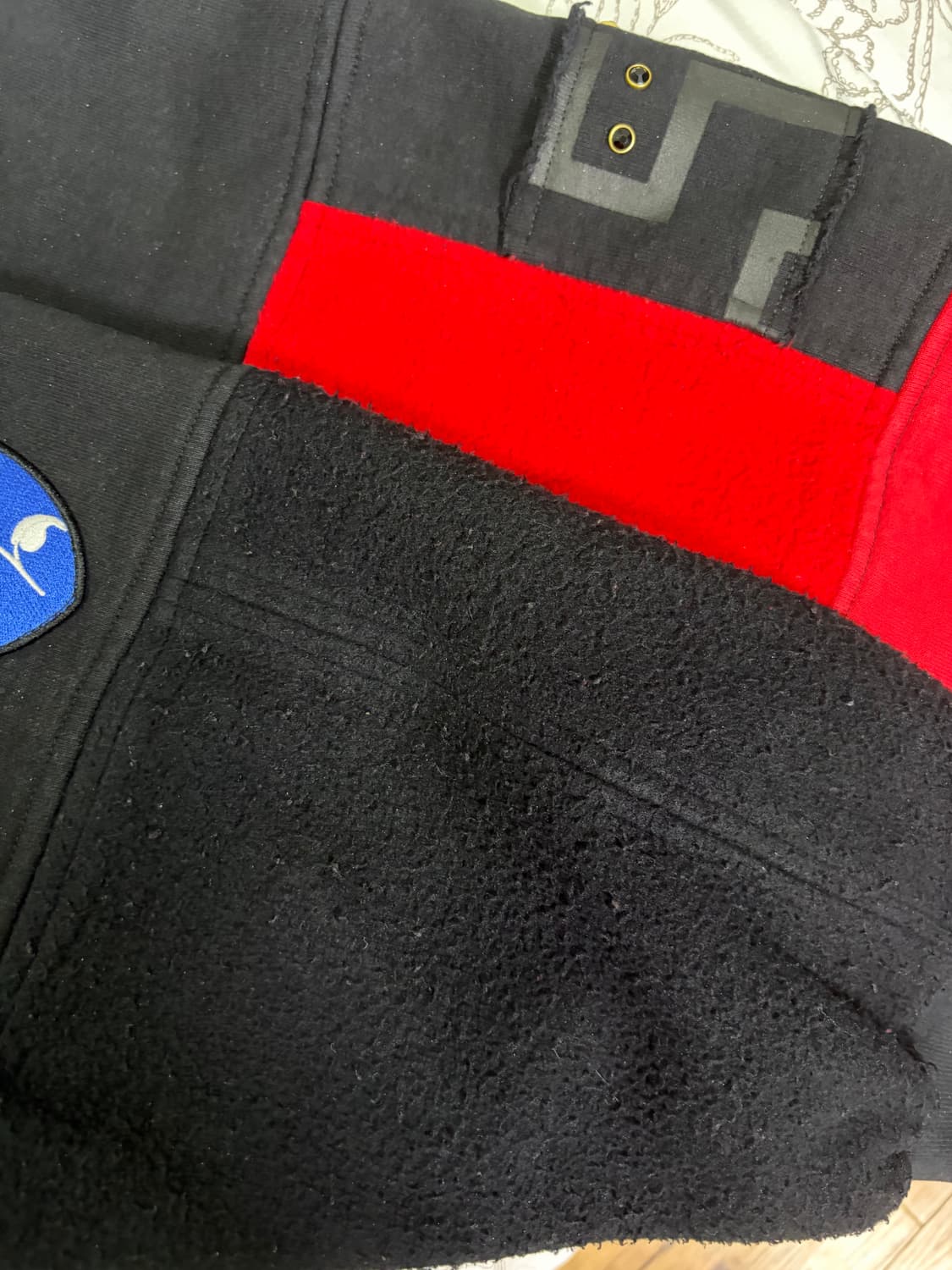 슈프림 패치워크 후드집업 L 상품이미지4